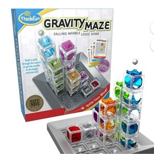 Think Fun Gravity Maze Falling Marble Logic Game NEW & Sealed Ages 8+